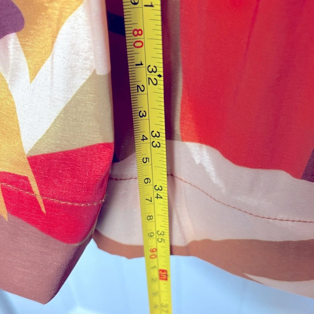 Colorful Ruffled Mini Dress - Picture 5 of 8